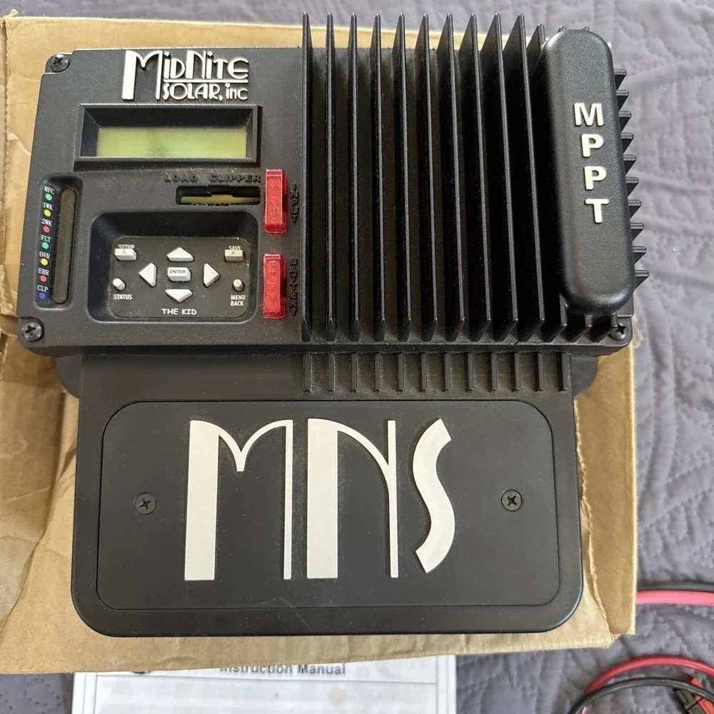 Midnite Solar Kid BLACK 150 MPPT Charge Controller Regulator 150V 30A USA NEW
